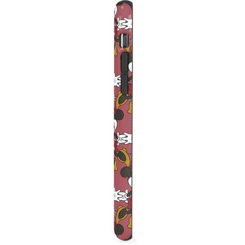 Disney Minnie Mouse Dancing Pattern iPhone X Pro Case