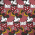 Disney Minnie Mouse Dancing Pattern iPhone X Pro Case