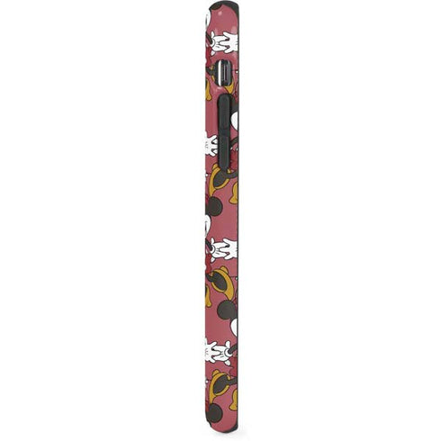 Disney Minnie Mouse Dancing Pattern iPhone XR Pro Case