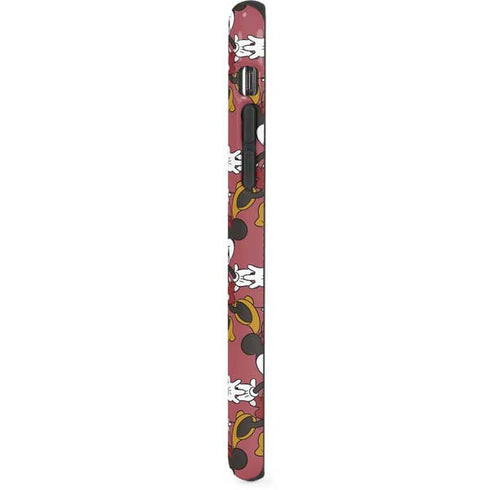 Disney Minnie Mouse Dancing Pattern iPhone XS Pro Case