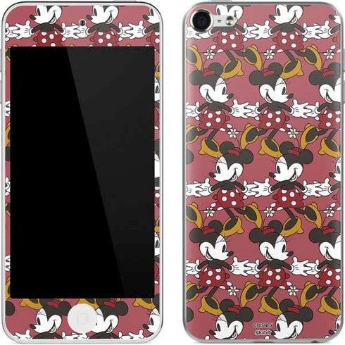 Disney Minnie Mouse Dancing Pattern Apple iPod Skin