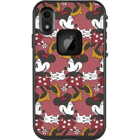 Disney Minnie Mouse Dancing Pattern LifeProof Fre iPhone Skin