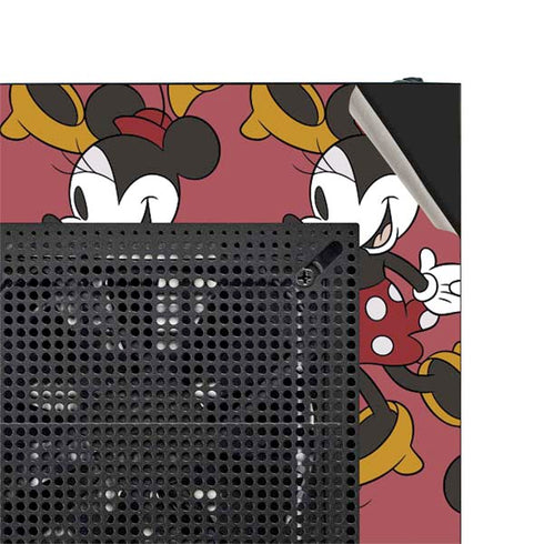 Disney Minnie Mouse Dancing Pattern NZXT H510 Compact ATX Mid-Tower Case Skin
