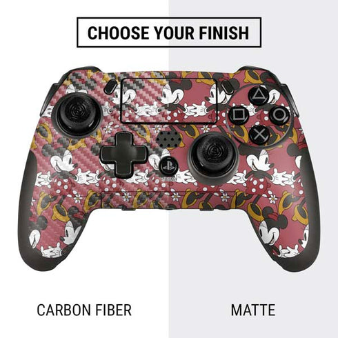 Disney Minnie Mouse Dancing Pattern PlayStation Scuf Vantage 2 Controller Skin