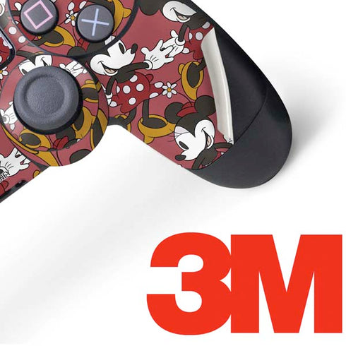 Disney Minnie Mouse Dancing Pattern PS4 Controller Skin