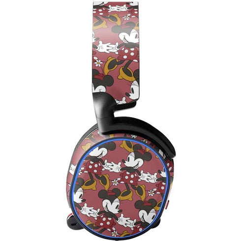 Disney Minnie Mouse Dancing Pattern SteelSeries Arctis 3 Skin
