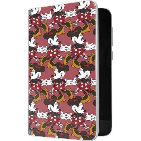 Disney Minnie Mouse Dancing Pattern Surface Duo Skin