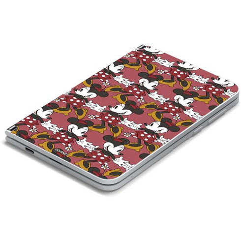 Disney Minnie Mouse Dancing Pattern Surface Duo Skin