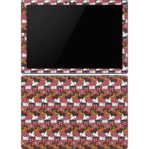 Disney Minnie Mouse Dancing Pattern Surface Pro 6 Skin