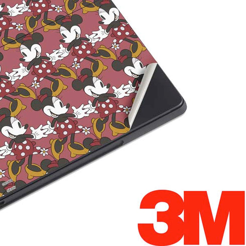 Disney Minnie Mouse Dancing Pattern Surface Pro 7 Skin
