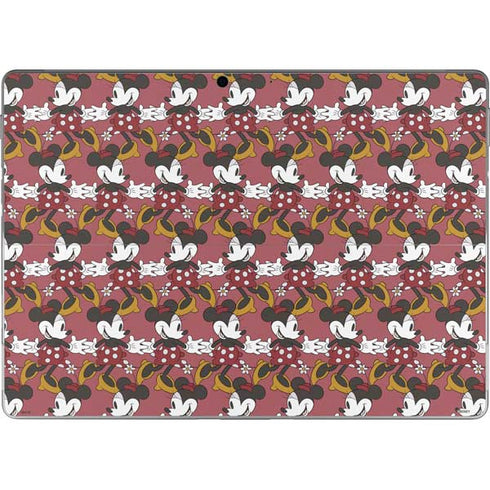 Disney Minnie Mouse Dancing Pattern Surface Pro 8 Skin