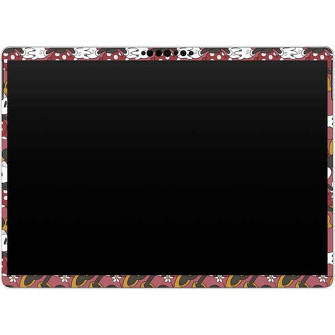 Disney Minnie Mouse Dancing Pattern Surface Pro 8 Skin