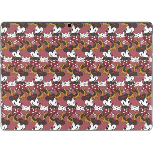 Disney Minnie Mouse Dancing Pattern Surface Pro 9 Skin