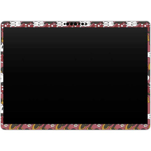 Disney Minnie Mouse Dancing Pattern Surface Pro 9 Skin