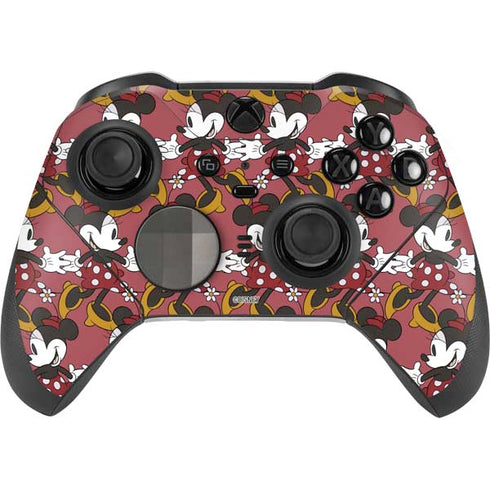 Disney Minnie Mouse Dancing Pattern Xbox Elite Wireless Controller Series 2 Skin