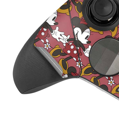 Disney Minnie Mouse Dancing Pattern Xbox Elite Wireless Controller Series 2 Skin