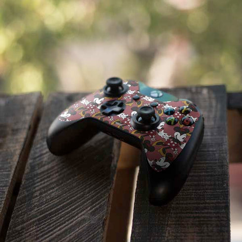 Disney Minnie Mouse Dancing Pattern Xbox One Controller Skin