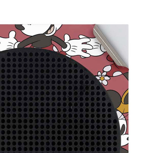 Disney Minnie Mouse Dancing Pattern Xbox Series S Console Skin