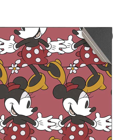 Disney Minnie Mouse Dancing Pattern Xbox Series X Console Skin