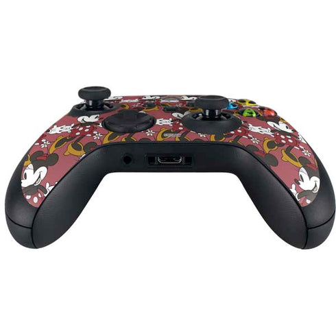 Disney Minnie Mouse Dancing Pattern Xbox Series X Controller Skin