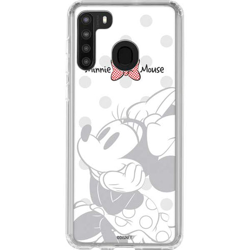 Disney Minnie Mouse Daydream Galaxy A21 Clear Case