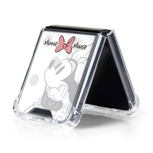 Disney Minnie Mouse Daydream Galaxy Z Flip5 5G Clear Case