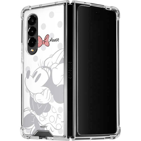 Disney Minnie Mouse Daydream Galaxy Z Fold4 5G Clear Case