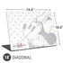 Disney Minnie Mouse Daydream Universal Laptop 18in (14.6 x 10.6in) Skin
