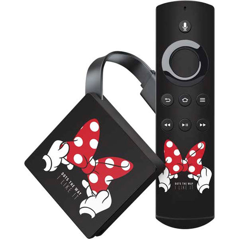 Disney Minnie Mouse Dots The Way Amazon Fire TV Skin