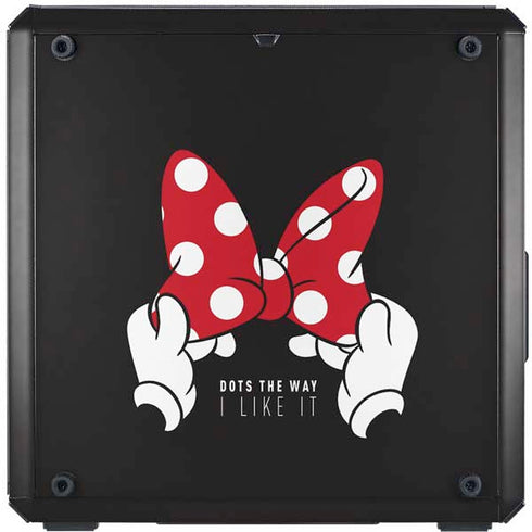 Disney Minnie Mouse Dots The Way Cooler Master MasterBox Q300L Mini Tower Skin
