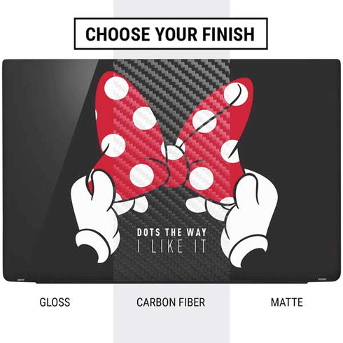Disney Minnie Mouse Dots The Way Dell Vostro Skin