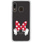 Disney Minnie Mouse Dots The Way Galaxy A20 Clear Case