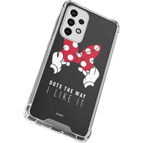 Disney Minnie Mouse Dots The Way Galaxy A53 5G Clear Case