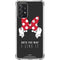 Disney Minnie Mouse Dots The Way Galaxy A72 5G Clear Case