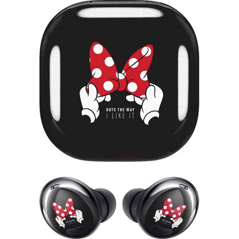 Disney Minnie Mouse Dots The Way Galaxy Buds Pro Skin