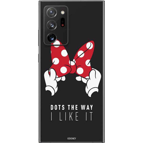 Disney Minnie Mouse Dots The Way Galaxy Note20 Ultra 5G Skin