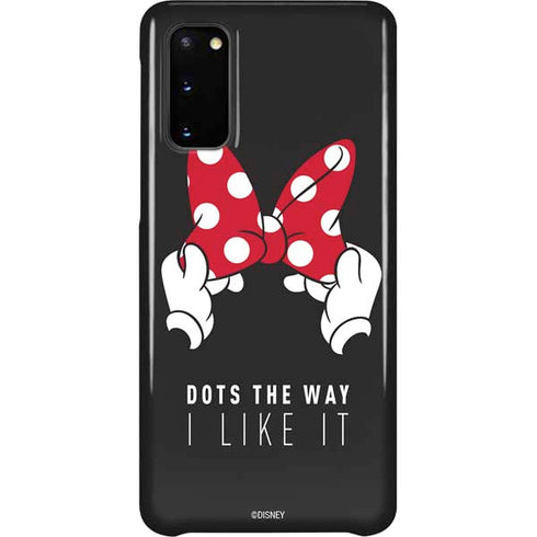 Disney Minnie Mouse Dots The Way Galaxy S20 Lite Case