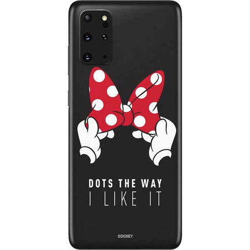 Disney Minnie Mouse Dots The Way Galaxy S20 Plus Skin