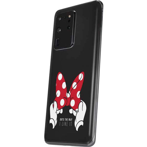 Disney Minnie Mouse Dots The Way Galaxy S20 Ultra 5G Skin