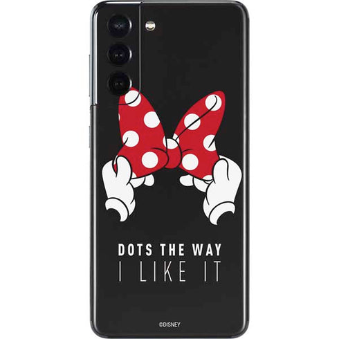 Disney Minnie Mouse Dots The Way Galaxy S21 5G Skin