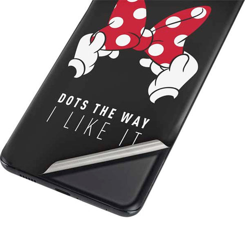 Disney Minnie Mouse Dots The Way Galaxy S21 5G Skin
