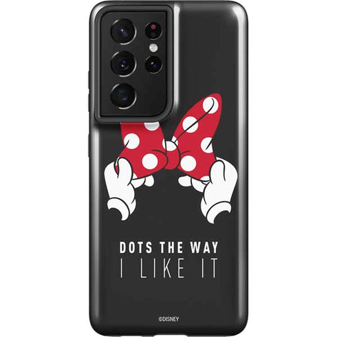 Disney Minnie Mouse Dots The Way Galaxy S21 Ultra 5G Pro Case