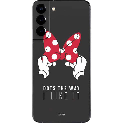 Disney Minnie Mouse Dots The Way Galaxy S22 Plus Skin