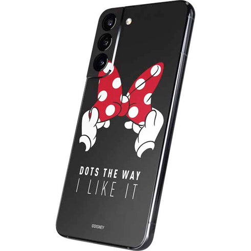 Disney Minnie Mouse Dots The Way Galaxy S22 Plus Skin