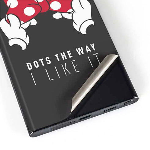 Disney Minnie Mouse Dots The Way Galaxy S22 Ultra Skin