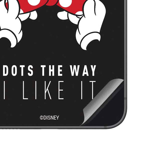 Disney Minnie Mouse Dots The Way Galaxy S23 FE Skin