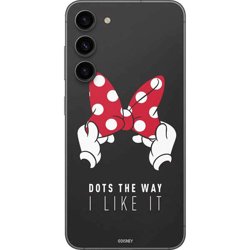 Disney Minnie Mouse Dots The Way Galaxy S23 Plus Skin
