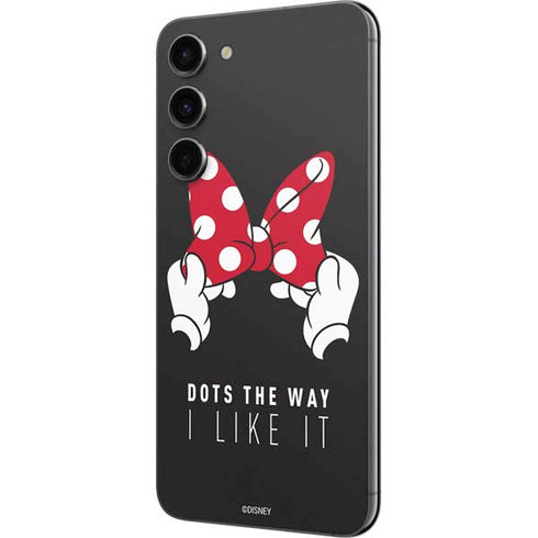 Disney Minnie Mouse Dots The Way Galaxy S23 Plus Skin