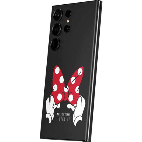 Disney Minnie Mouse Dots The Way Galaxy S23 Ultra Skin