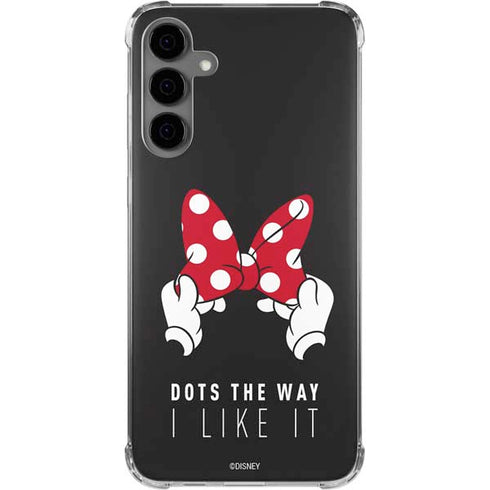 Disney Minnie Mouse Dots The Way Galaxy S24 Plus Clear Case